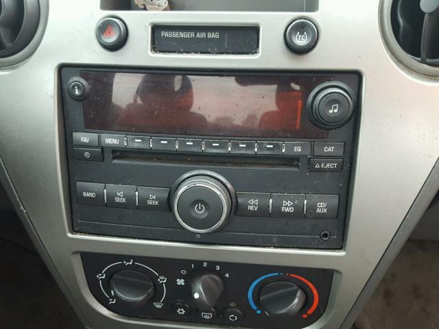 1G8AJ58F87Z158075 - 2007 SATURN ION LEVEL BLUE photo 9