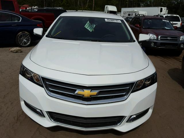 2G1115S39G9102394 - 2016 CHEVROLET IMPALA LT WHITE photo 9