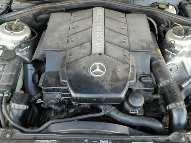 WDBNG75J03A377372 - 2003 MERCEDES-BENZ S SILVER photo 7