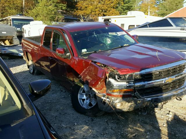 1GCVKREC9HZ111855 - 2017 CHEVROLET SILVERADO RED photo 1