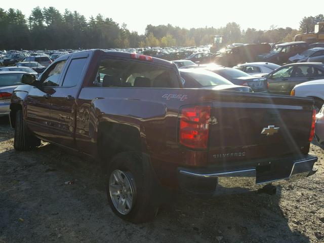 1GCVKREC9HZ111855 - 2017 CHEVROLET SILVERADO RED photo 3