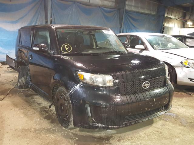 JTLKE50E181017483 - 2008 TOYOTA SCION XB შავი ფოტო 1