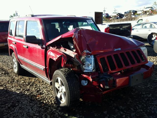 1J8HG48K66C252332 - 2006 JEEP COMMANDER 红色 照片 1
