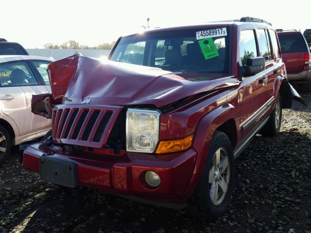 1J8HG48K66C252332 - 2006 JEEP COMMANDER 红色 照片 2
