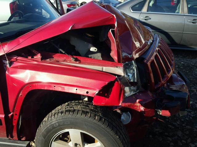 1J8HG48K66C252332 - 2006 JEEP COMMANDER 红色 照片 9