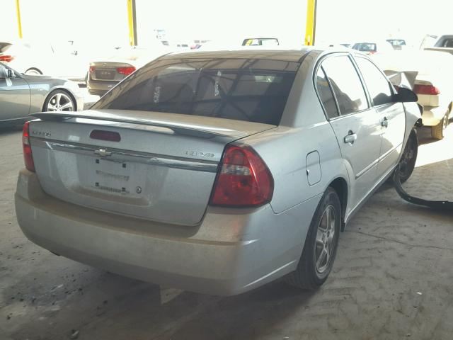 1G1ZT54835F176078 - 2005 CHEVROLET MALIBU LS SILVER photo 4