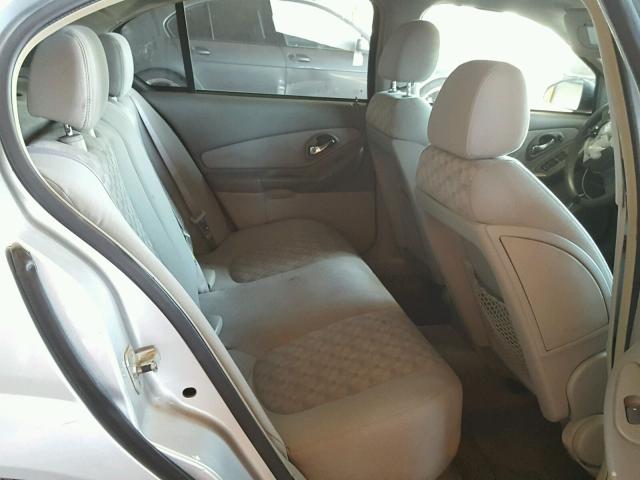 1G1ZT54835F176078 - 2005 CHEVROLET MALIBU LS SILVER photo 6