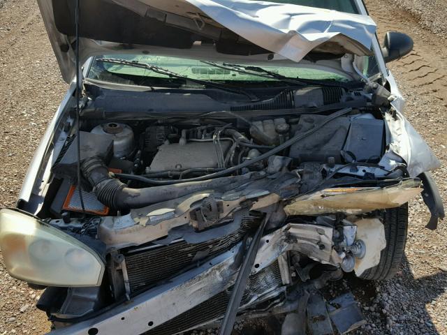 1G1ZT54835F176078 - 2005 CHEVROLET MALIBU LS SILVER photo 7