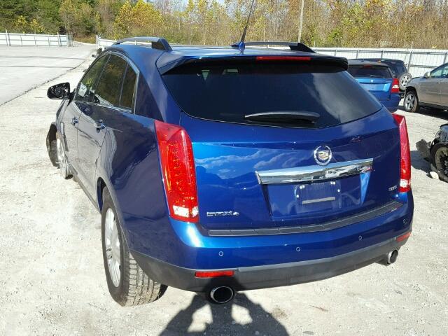 3GYFNDE38CS517415 - 2012 CADILLAC SRX LUXURY BLUE photo 3