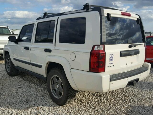 1J8HG48K46C207406 - 2006 JEEP COMMANDER თეთრი ფოტო 3
