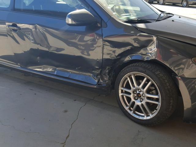 JTKDE167260107095 - 2006 TOYOTA SCION TC 灰色 照片 9