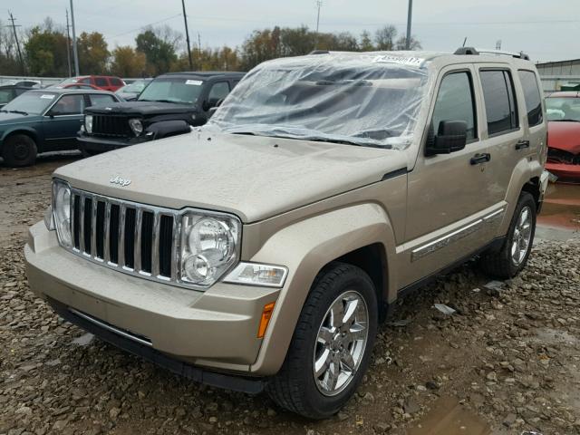 1J4PN5GK7AW161720 - 2010 JEEP LIBERTY LI GOLD photo 2