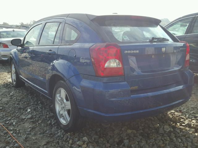 1B3HB48A69D209235 - 2009 DODGE CALIBER SX BLUE photo 3