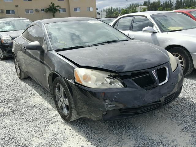 1G2ZH18N174212368 - 2007 PONTIAC G6 GT BLACK photo 1