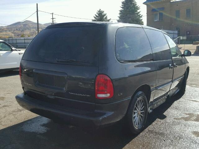 1C4GP44R3YB638687 - 2000 CHRYSLER TOWN & COU 黑色 照片 4