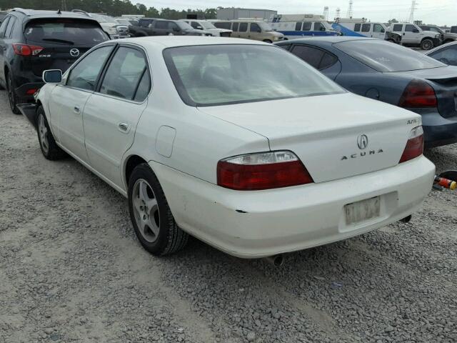 19UUA56653A011504 - 2003 ACURA 3.2TL WHITE photo 3