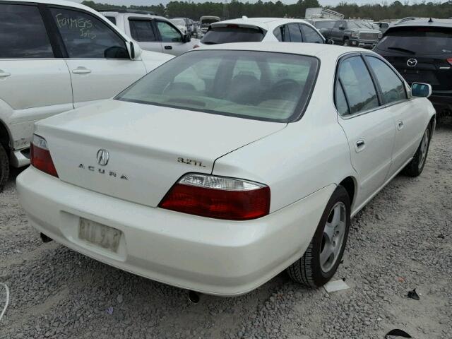 19UUA56653A011504 - 2003 ACURA 3.2TL WHITE photo 4