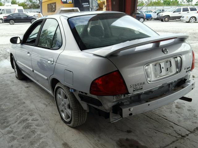 3N1CB51D15L549631 - 2005 NISSAN SENTRA 1.8 GRAY photo 3