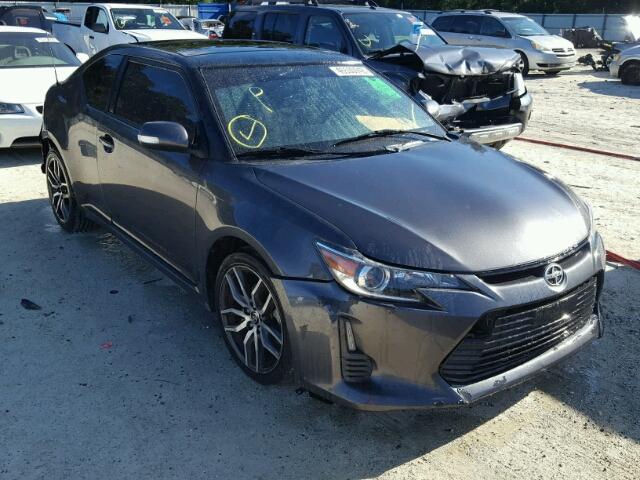 JTKJF5C76FJ006521 - 2015 TOYOTA SCION TC 灰色 照片 1