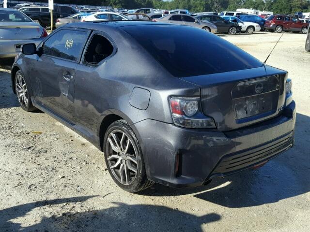 JTKJF5C76FJ006521 - 2015 TOYOTA SCION TC 灰色 照片 3