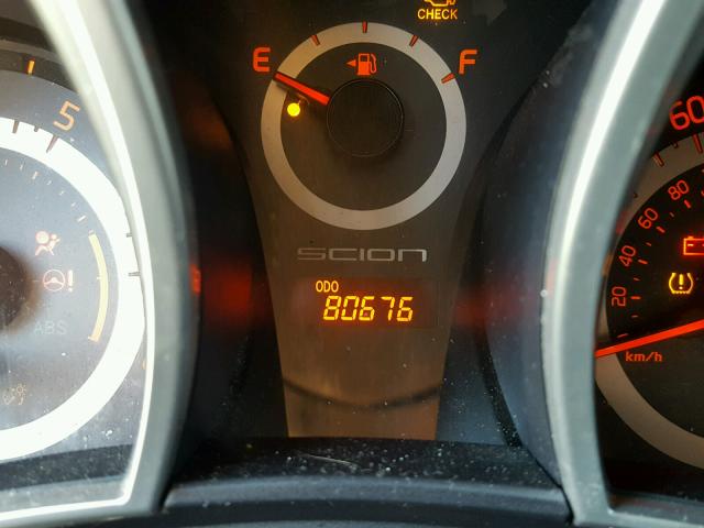 JTKJF5C76FJ006521 - 2015 TOYOTA SCION TC 灰色 照片 8