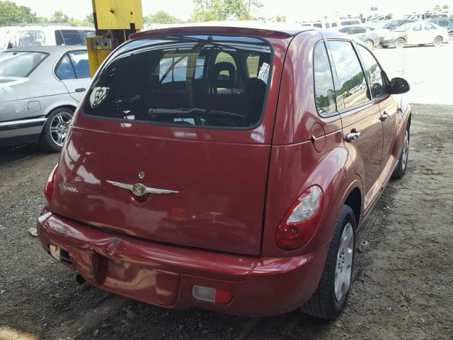 3A8FY48B18T121126 - 2008 CHRYSLER PT CRUISE RED photo 4