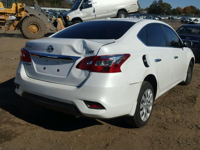 3N1AB7AP5HY219267 - 2017 NISSAN SENTRA WHITE photo 4