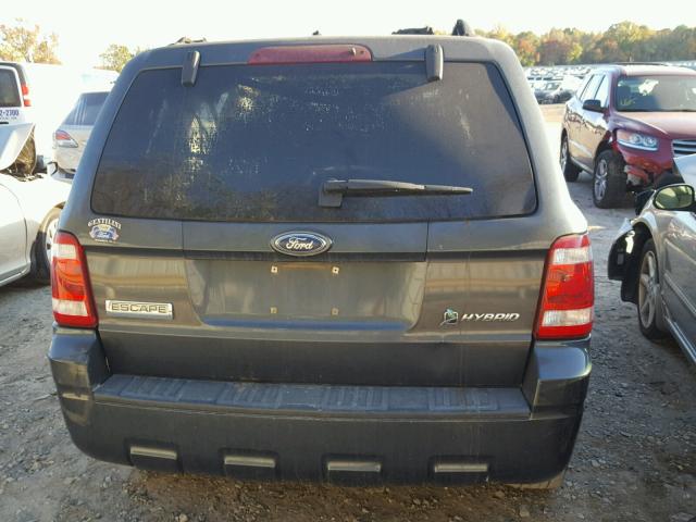 1FMCU49H68KB25145 - 2008 FORD ESCAPE HEV BURN photo 10