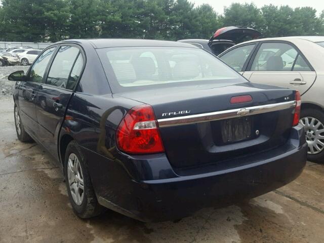 1G1ZS58F37F138512 - 2007 CHEVROLET MALIBU LS 蓝色 照片 3