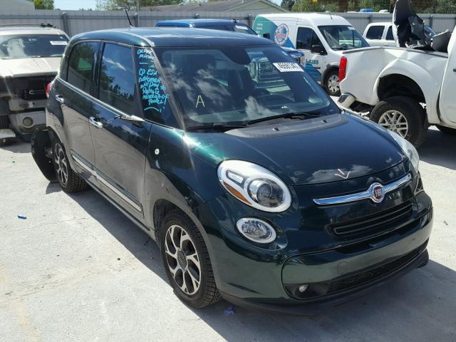 ZFBCFACH2EZ005001 - 2014 FIAT 500L LOUNG GREEN photo 1