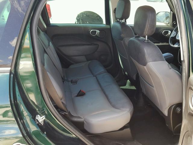 ZFBCFACH2EZ005001 - 2014 FIAT 500L LOUNG GREEN photo 6