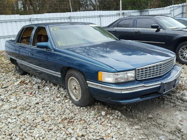 1G6KD52Y8TU225716 - 1996 CADILLAC DEVILLE BLUE photo 1