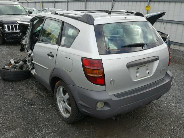 5Y2SL62874Z404694 - 2004 PONTIAC VIBE SILVER photo 3