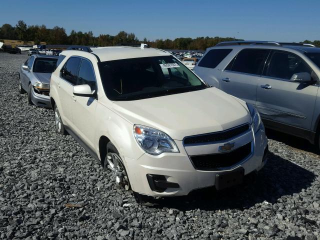 1GNALBEK1EZ105349 - 2014 CHEVROLET EQUINOX LT WHITE photo 1