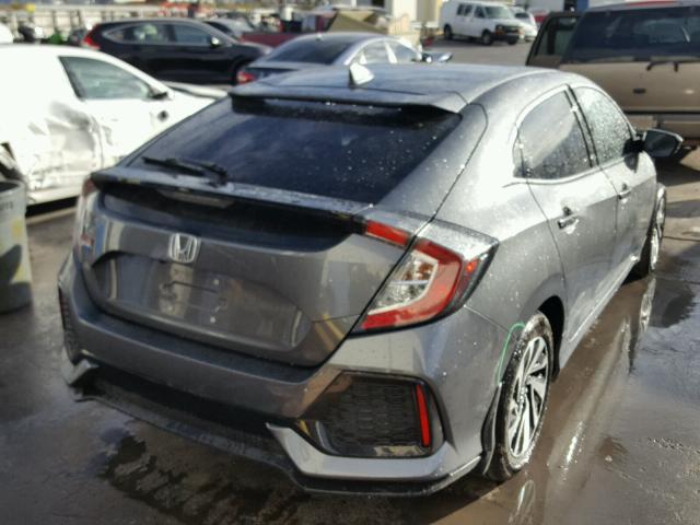 SHHFK7H29HU208831 - 2017 HONDA CIVIC LX GRAY photo 4