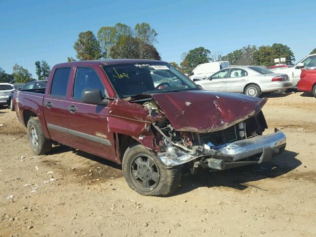 1GGCS23E888702654 - 2008 ISUZU I-370 BURGUNDY photo 1