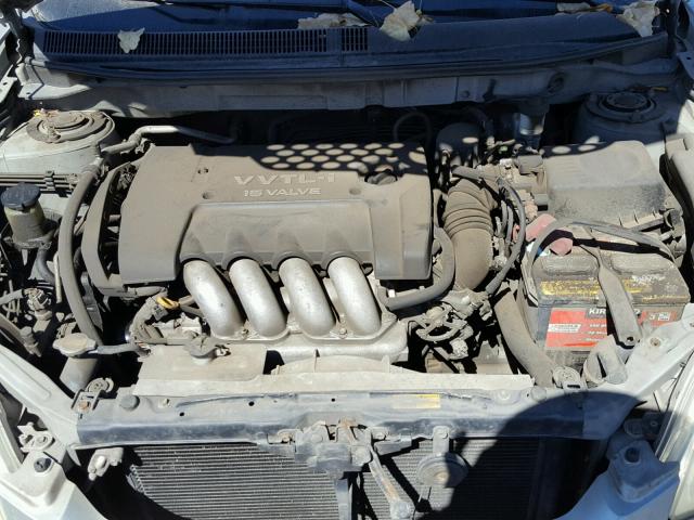 2T1KY32E83C151609 - 2003 TOYOTA COROLLA MA SILVER photo 7