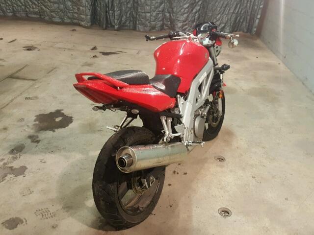 JS1VP53A932106405 - 2003 SUZUKI SV650 RED photo 4