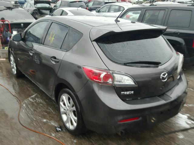 JM1BL1H58A1172486 - 2010 MAZDA 3 S GRAY photo 3