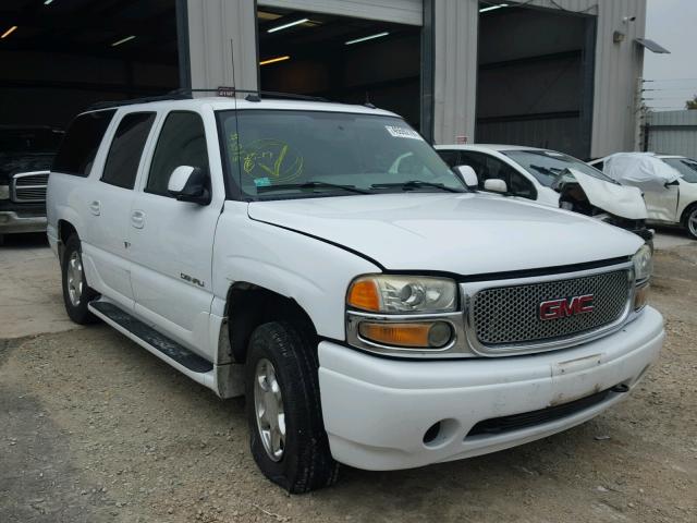 1GKFK66U75J121311 - 2005 GMC YUKON XL D WHITE photo 1