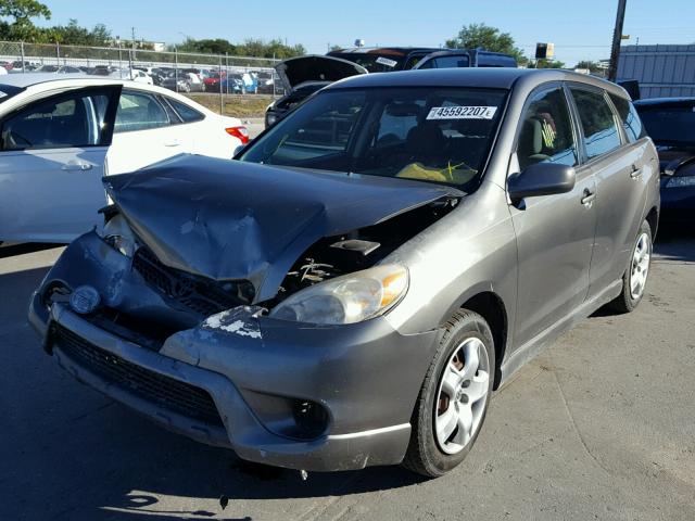 2T1KR32E25C427069 - 2005 TOYOTA COROLLA MA GRAY photo 2