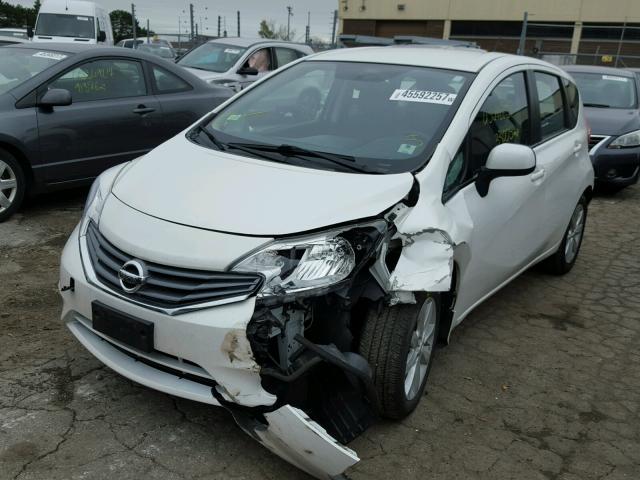 3N1CE2CP5EL362468 - 2014 NISSAN VERSA NOTE WHITE photo 2