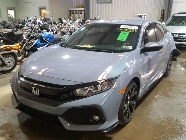 SHHFK7H44HU418125 - 2017 HONDA CIVIC SPOR GRAY photo 2