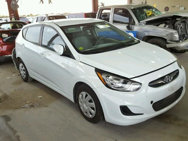 KMHCT5AE4EU178792 - 2014 HYUNDAI ACCENT GLS WHITE photo 1