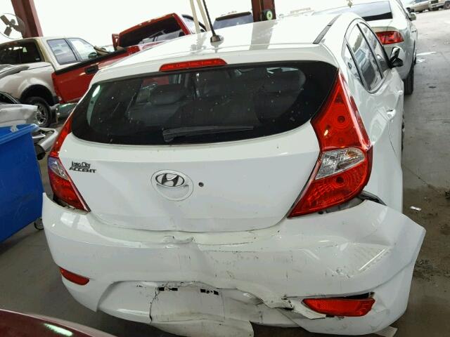 KMHCT5AE4EU178792 - 2014 HYUNDAI ACCENT GLS WHITE photo 9