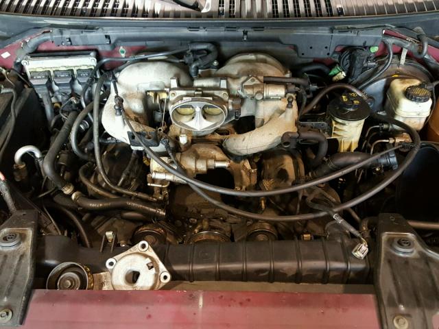 5LMFU28R03LJ27632 - 2003 LINCOLN NAVIGATOR Burgund zdjęcie 7