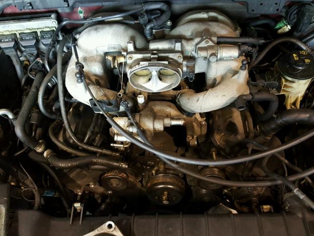 5LMFU28R03LJ27632 - 2003 LINCOLN NAVIGATOR Burgund zdjęcie 9