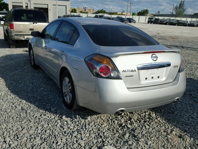 1N4AL2APXBN472172 - 2011 NISSAN ALTIMA BAS SILVER photo 3