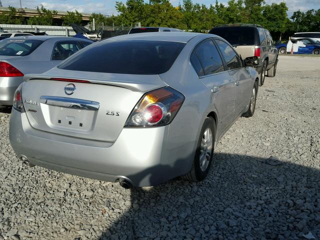 1N4AL2APXBN472172 - 2011 NISSAN ALTIMA BAS SILVER photo 4