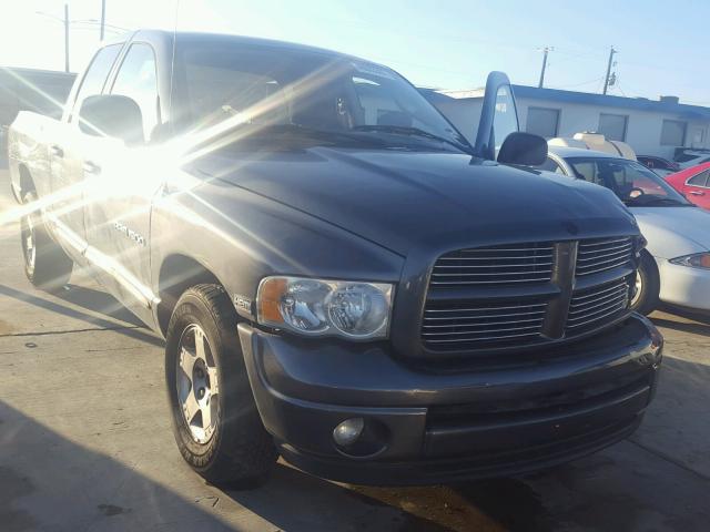 1D7HA18D54S617228 - 2004 DODGE RAM 1500 S GRAY photo 1